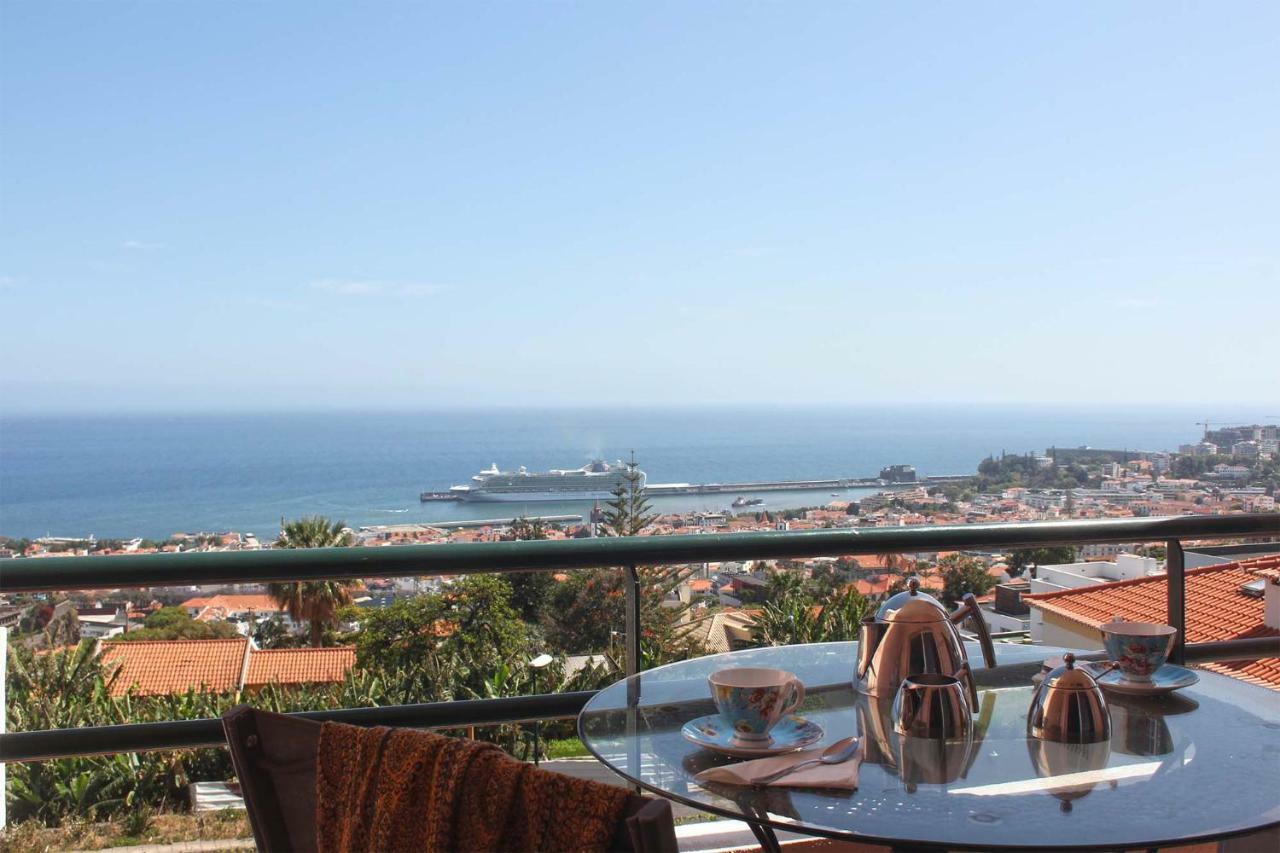 Stylish Apartment With Balcony And Amazing Views Over Funchal And The Sea 外观 照片